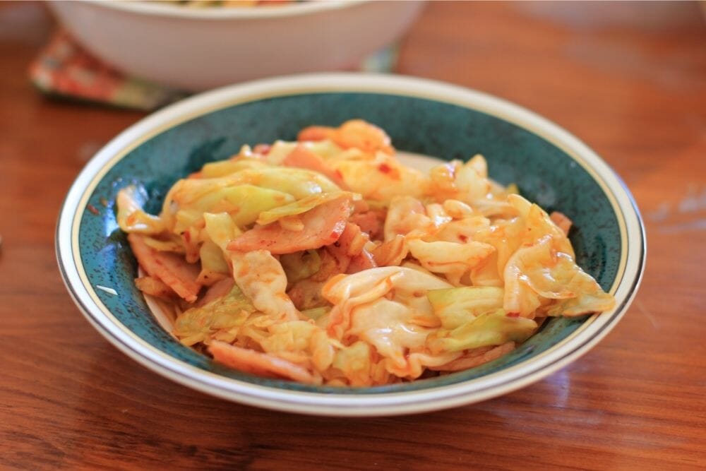 Cabbage And Bacon